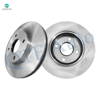 Front 257.9mm Brake Disc Rotors For 2000-2004 Ford Focus 4 Stud Wheel