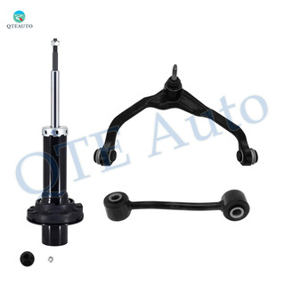 Set of 3 Front Left Upper Control Arm Ball Joint-Sway Bar Link-Suspension Strut Assembly For 2007-2011 Dodge Nitro
