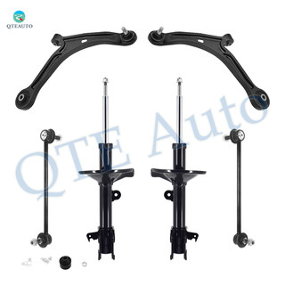Set of 6 Front Lower Control Arm Ball Joint-Sway Bar Link-Suspension Strut Assembly For 2001 2002 Acura MDX