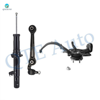 Set of 3 Front Right Lower Forward Control Arm Ball Joint-Suspension Knuckle Assembly-Suspension Strut Assembly For 2007-2012 Lincoln MKZ