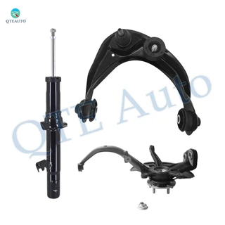 Set of 3 Front Right Upper Control Arm Ball Joint-Suspension Knuckle Assembly-Suspension Strut Assembly For 2006-2009 Mercury Milan