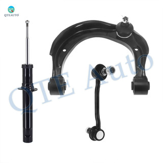 Set of 3 Front Left Upper Control Arm Ball Joint-Sway Bar Link-Suspension Strut Assembly For 2006-2010 Hyundai Sonata