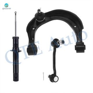 Set of 3 Front Right Upper Control Arm Ball Joint-Sway Bar Link-Suspension Strut Assembly For 2006-2010 Hyundai Sonata