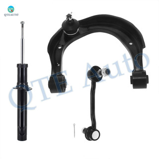 Set of 3 Front Right Upper Control Arm Ball Joint-Sway Bar Link-Suspension Strut Assembly For 2006-2008 Hyundai Sonata