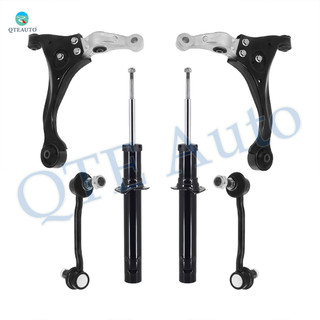 Set of 6 Front Lower Control Arm-Sway Bar Link-Suspension Strut Assembly For 2006-2008 Hyundai Sonata