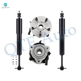 Set of 4 Front Shock Absorber-Wheel Hub Bearing Assembly For 2003-2005 Ford Explorer Sport Trac