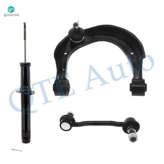 Set of 3 Front Right Upper Control Arm Ball Joint-Sway Bar Link-Suspension Strut Assembly For 2007-2009 KIA Amanti