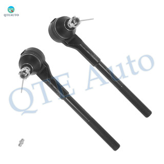 Pair of 2 Front Inner Steering Tie Rod End For 1987-1995 Chevrolet LLV