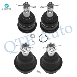 Set of 4 Front Upper and Lower Suspension Ball Joint For 2007 Chevrolet Silverado 1500 HD Classic