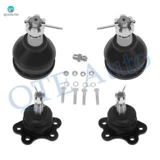Set of 4 Front Upper and Lower Suspension Ball Joint For 1988-1992 GMC C2500