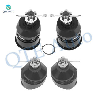 Set of 4 Front Upper and Lower Suspension Ball Joint For 1992-2000 Honda Civic