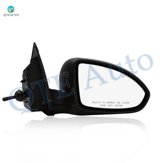 Right Passenger Side Mirror, Manual Adjust Non-Heated Textured Black Manual Folding For 2016 Chevrolet Cruze Limited No Signal Light No Blind Spot Feature No Memory
