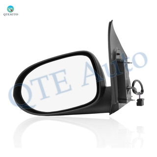 LH Power Adjust Non-Heated Textured Black Non-Folding For 2007-2009 Dodge Caliber No Signal Light No Blind Spot Feature No Memory