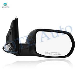 Right Passenger Side Mirror, Power Adjust Non-Heated Paintable Manual Folding For 2012-2014 Honda CR-V No Signal Light No Blind Spot Feature No Memory