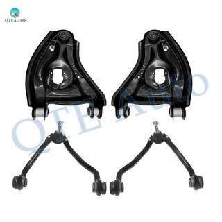 Set of 4 Front Upper and Lower Control Arm Ball Joint For 1995-1999 GMC C1500 Suburban