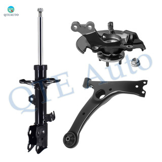 Set of 3 Front Right Lower Control Arm-Suspension Knuckle Assembly-Suspension Strut Assembly For 2009-2013 Toyota Corolla Japan Built