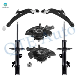 Set of 6 Front Lower Control Arm Ball Joint-Suspension Knuckle Assembly-Suspension Strut Assembly For 2007-2010 Toyota Sienna AWD