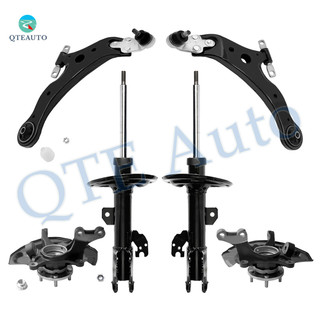 Set of 6 Front Lower Control Arm Ball Joint-Suspension Knuckle Assembly-Suspension Strut Assembly For 2007-2009 Toyota Camry Japan Built