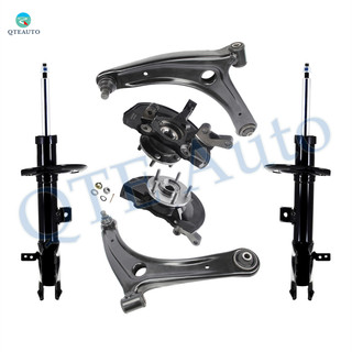Set of 6 Front Lower Control Arm Ball Joint-Suspension Knuckle Assembly-Suspension Strut Assembly For 2011-2017 Jeep Patriot