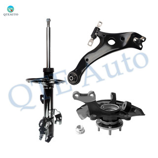 Set of 3 Front Right Lower Control Arm Ball Joint-Suspension Knuckle Assembly-Suspension Strut Assembly For 2007-2011 Toyota Camry L4