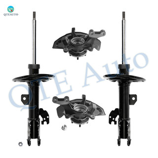 Set of 4 Front Suspension Knuckle Assembly-Suspension Strut Assembly For 2007-2011 Toyota Camry SE