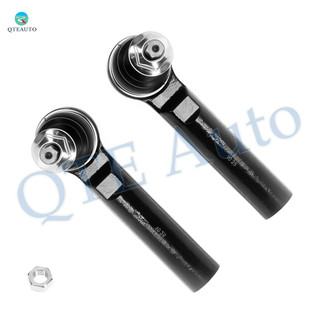 Pair of 2 Front Outer Steering Tie Rod End For 2015-2020 Cadillac Escalade
