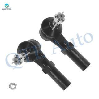 Pair of 2 Front Outer Steering Tie Rod End For 2007 Chevrolet Silverado 3500 Classic
