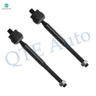 Pair of 2 Front Inner Steering Tie Rod End For 2014-2018 Mazda 3 Sport