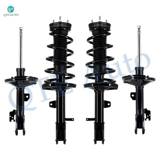 Front Bare Strut-Rear Quick Complete Strut For 2001-2003 Toyota Highlander AWD