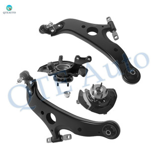Set of 4 Front Lower Control Arm Ball Joint-Suspension Knuckle Assembly For 2004-2010 Toyota Sienna