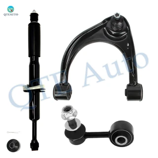 Set of 3 Front Left Upper Control Arm Ball Joint-Sway Bar Link-Suspension Strut Assembly For 2008-2019 Toyota Sequoia