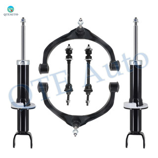 Set of 6 Front Upper Control Arm Ball Joint-Sway Bar Link-Suspension Strut Assembly For 2009 2010 Dodge RAM 1500