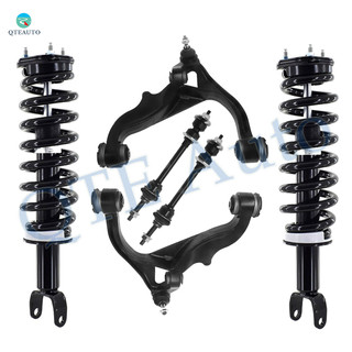 Set of 6 Front Lower Control Arm Ball Joint-Sway Bar Link-Quick Complete Strut-Coil Spring Assembly For 2019 RAM 1500 Classic