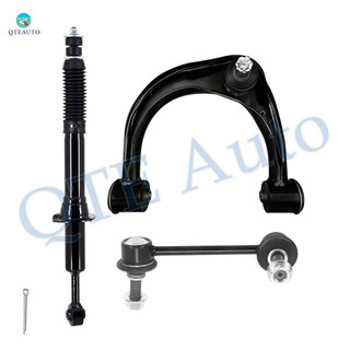 Set of 3 Front Left Upper Control Arm Ball Joint-Sway Bar Link-Suspension Strut Assembly For 2010-2014 Toyota FJ Cruiser