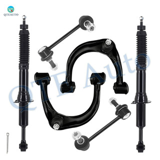 Set of 6 Front Upper Control Arm Ball Joint-Sway Bar Link-Suspension Strut Assembly For 2007-2009 Toyota FJ Cruiser