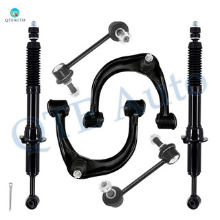 Set of 6 Front Upper Control Arm Ball Joint-Sway Bar Link-Suspension Strut Assembly For 2003-2008 Toyota 4Runner