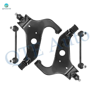 Set of 4 Front Lower Control Arm-Sway Bar Link For 1996-2004 Nissan Pathfinder