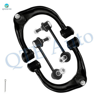 Set of 4 Front Upper Control Arm Ball Joint-Sway Bar Link For 2007-2014 Toyota FJ Cruiser