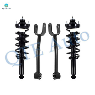 Set of 4 Rear Upper Control Arm-Quick Complete Strut-Coil Spring Assembly For 2011-2018 Dodge Journey