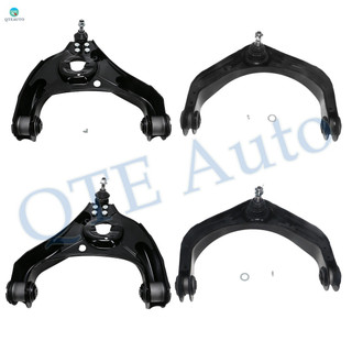 Set of 4 Front Upper-Lower Control Arm Ball Joint For 2006-2008 Dodge RAM 1500 RWD