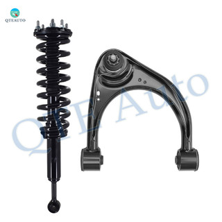 Front Right Upper Control Arm Ball Joint-Quick Complete Strut-Coil Spring Assembly For 2007-2019 Toyota Tundra Monotube Performance Upgrade