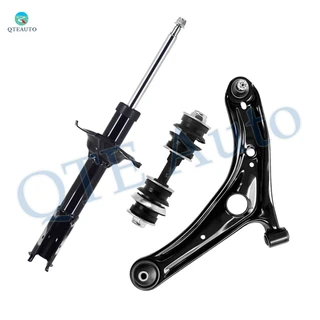 Set of 3 Front Left Lower Control Arm Ball Joint-Sway Bar Link-Suspension Strut Assembly For 2004-2006 Scion XB