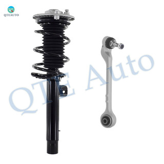 Front Left Lower Rearward Control Arm Ball Joint-Quick Complete Strut-Coil Spring Assembly For 2014 2015 BMW 435I RWD