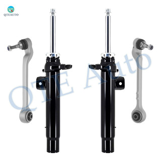 Set of 4 Front Lower Rearward Control Arm Ball Joint-Suspension Strut Assembly For 2013-2015 BMW Activehybrid 3