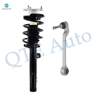 Front Right Lower Rearward Control Arm Ball Joint-Quick Complete Strut-Coil Spring Assembly For 2012 2013 BMW 328I w/ Sport Suspension