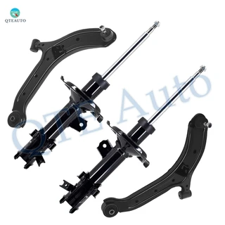 Set of 4 Front Lower Control Arm Ball Joint-Suspension Strut Assembly For 2006 Hyundai Accent
