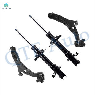 Set of 4 Front Lower Control Arm Ball Joint-Suspension Strut Assembly For 2009-2014 Ford Edge