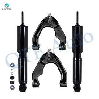 Set of 4 Front Upper Control Arm Ball Joint-Shock Absorber For 1998-2001 Nissan Frontier