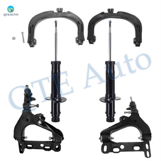 Set of 6 Front Upper Control Arm-Lower Control Arm Ball Joint-Suspension Strut Assembly For 2004 Oldsmobile Bravada