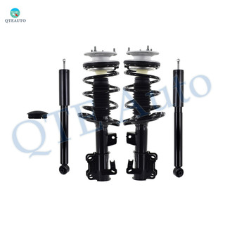 Set of 4 Front Quick Complete Strut-Coil Spring-Rear Shock For 2014-2018 Cadillac Ats AWD